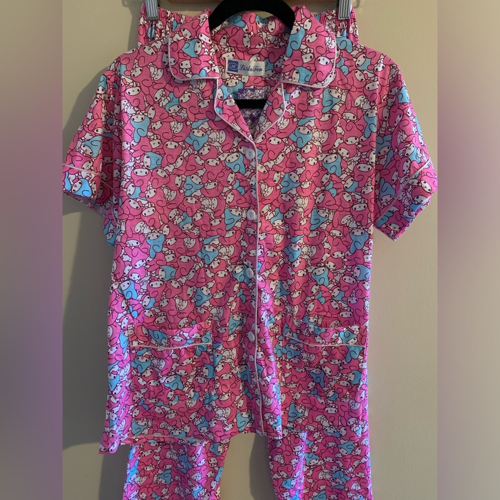 My Melody - Hello Kitty 2 pc PJs set